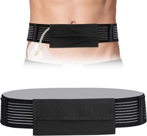 Pd القسطرة غسيل الكلى البريتوني حزام حامل مع الحقيبة أنبوب تغذية يغطي الوتد/G/J لوازم أنبوب تثبيت المعدة البطن in Kuwait