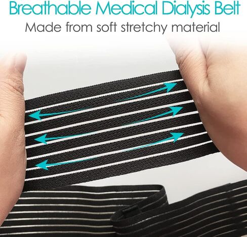 Pd القسطرة غسيل الكلى البريتوني حزام حامل مع الحقيبة أنبوب تغذية يغطي الوتد/G/J لوازم أنبوب تثبيت المعدة البطن in Kuwait