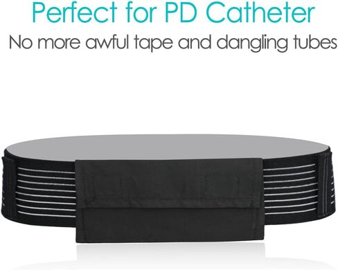 Pd القسطرة غسيل الكلى البريتوني حزام حامل مع الحقيبة أنبوب تغذية يغطي الوتد/G/J لوازم أنبوب تثبيت المعدة البطن in Kuwait