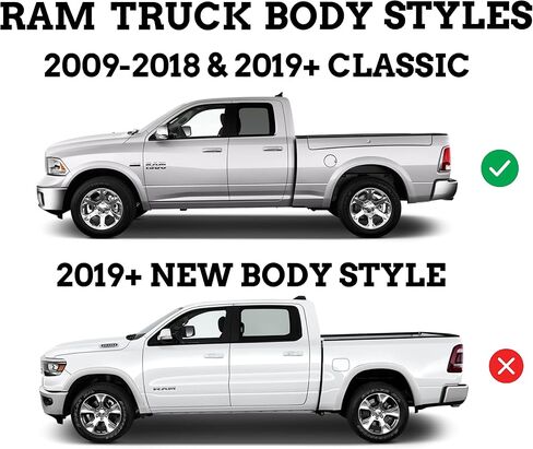 Husky Liners - Front & Rear Mud Guards | 2009 - 2023 Ram 1500/Ram 1500 Classic, 2010 - 2018 Ram 2500/3500 w/Single Rear Wheels & with OEM Fender Flares, Front & Rear Set - Black, 4 Pc | 58186 in Saudi Arabia