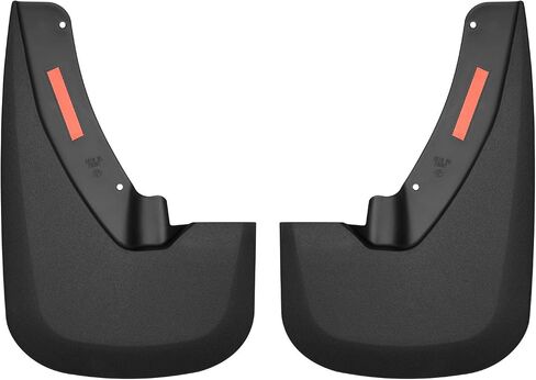 Husky Liners - Front & Rear Mud Guards | 2009 - 2023 Ram 1500/Ram 1500 Classic, 2010 - 2018 Ram 2500/3500 w/Single Rear Wheels & with OEM Fender Flares, Front & Rear Set - Black, 4 Pc | 58186 in Saudi Arabia