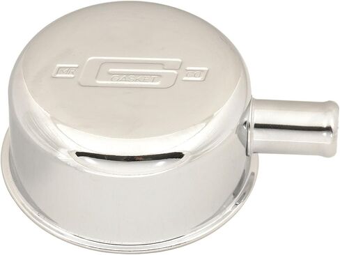 Mr. Gasket 2054 High Performance Push-On Breather - Chrome in Saudi Arabia