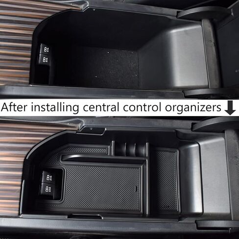 TACORBO Center Console Organizer Compatible with Toyota Camry XLE/XSE 2018-2024 and Camry LE/SE 2020-2024 Accessories, Camry Hybrid Armrest Insert Tray, (not for 9th 2024 2025 Camry), White Trim in Saudi Arabia