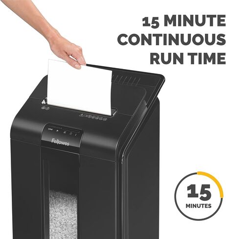 ماكينة تقطيع الورق الأوتوماتيكية 2 في 1 للمكتب التجاري من Fellowes AutoMax Micro-Cut 100M بسعة 100 ورقة in Kuwait