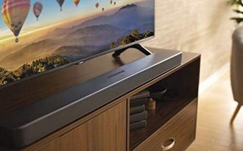 JBL JBL2GBAR51IMBLKAM Bar 5.1 Soundbar مع محيط افتراضي مدمج، 4K ومضخم صوت لاسلكي 10 بوصة (متجدد) in Kuwait