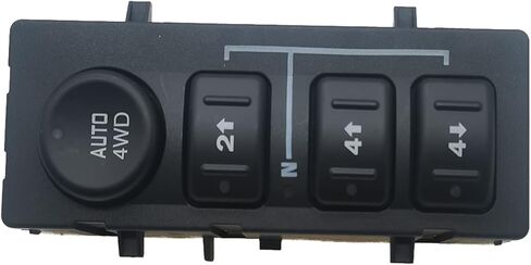 مفتاح الدفع الرباعي 4x4 4WD 19259313 901-072 متوافق مع تشيفي سيلفرادو سوبربان أفالانش تاهو، جي إم سي سييرا يوكون، كاديلاك إسكاليد 2003-2007 in Kuwait