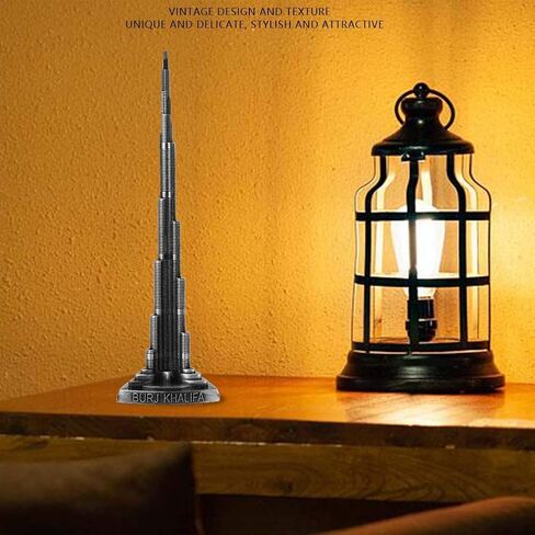 نموذج معماري للبناء برج خليفة برج حلية سبيكة نموذج زخرفة معدنية مكتب للفنون الحرفية ديكور in Kuwait