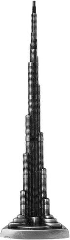 نموذج معماري للبناء برج خليفة برج حلية سبيكة نموذج زخرفة معدنية مكتب للفنون الحرفية ديكور in Kuwait