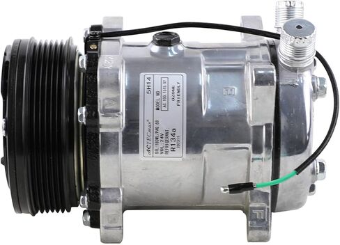 ACTECmax Universal A/C ضاغط 6PK مخلب ساندن 508 5H14 R134A حزام سيربنتين 12 فولت in Saudi Arabia