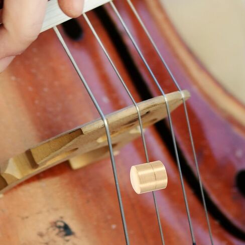 FAVOMOTO Cello String Mute Eliminator Cello Muffler Cello Wolf Tone Noise Reducer Metal Cello Mute in Saudi Arabia