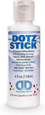Diamond Dotz Stick Adhesive Glue for Diamond Painting and Crafts, Clear in Saudi Arabia