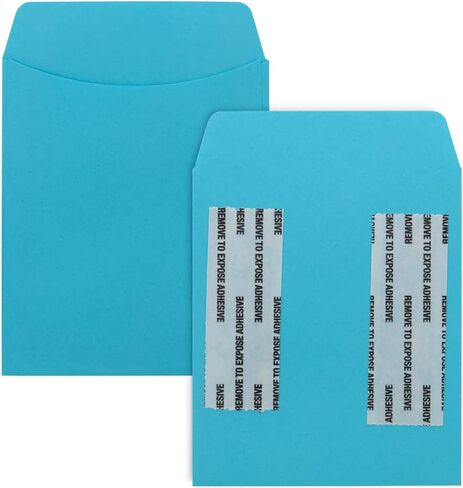Hygloss Self-Adhesive Library Folder Pocket, 5" x 3.5", 10 Assorted Colors, 30 Count in Saudi Arabia