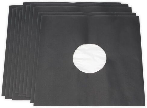 10 قطع من أغلفة ورق تسجيل الفينيل مقاس 12 بوصة، وأغلفة داخلية مبطنة بالورق الأسود والبوليستر لسجلات فينيل LP، وأغطية ألبوم سجل الفينيل المقاومة للكهرباء الساكنة، وأغطية LP الواقية، وأغطية ورق كرافت in Kuwait