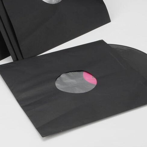 10 قطع من أغلفة ورق تسجيل الفينيل مقاس 12 بوصة، وأغلفة داخلية مبطنة بالورق الأسود والبوليستر لسجلات فينيل LP، وأغطية ألبوم سجل الفينيل المقاومة للكهرباء الساكنة، وأغطية LP الواقية، وأغطية ورق كرافت in Kuwait
