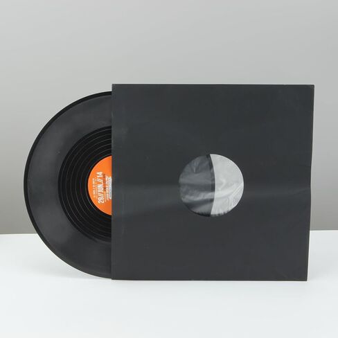 10 قطع من أغلفة ورق تسجيل الفينيل مقاس 12 بوصة، وأغلفة داخلية مبطنة بالورق الأسود والبوليستر لسجلات فينيل LP، وأغطية ألبوم سجل الفينيل المقاومة للكهرباء الساكنة، وأغطية LP الواقية، وأغطية ورق كرافت in Kuwait