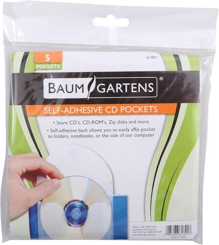 Baumgartens Kanga Sticky CD/DVD Pocket (BAU61801) in Saudi Arabia