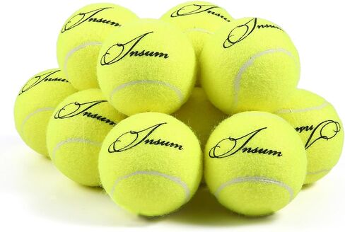 insum Junior Kids Tennis Balls Felt for Beginner Teen,Red Orange Green,25%,50%,75% Slower Speed | Low Compression in Saudi Arabia