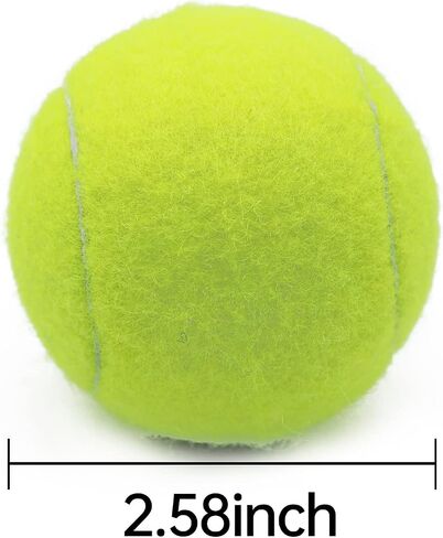 Magicorange Tennis Balls, 21 Pack Advanced Training Tennis Balls Practice Balls, Come with Mesh Bag for Easy Transport, Good for Beginner Training Ball in Saudi Arabia
