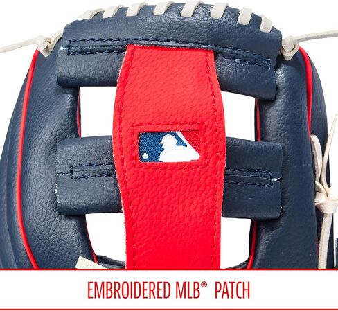 Franklin Sports MLB Youth Teeball Glove and Ball Set - Kids Baseball and Teeball Glove and Ball - Perfect First Kids Glove - 9.5" in Saudi Arabia