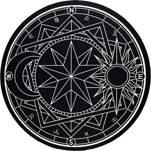 Homcomoda Gaming Chair Mat for Hardwood Floor Anti-Slip Round 47 Inch Floor Protector Low-Pile Computer Chair Mat for Office Gaming Room Home Decor in Kuwait