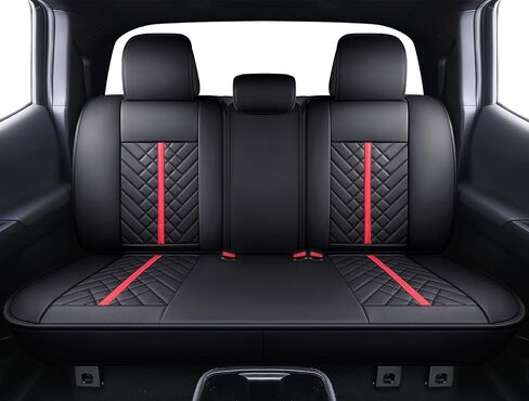 Tomatoman Toyota Tacoma Seat Covers Front Custom for 2005-2022 2023 2024 2025 Trucks Access Crew Extended Double Cab TRD Sports SR V6 Heavy Duty Car Cushions(2 PCS Front/Black) in Saudi Arabia