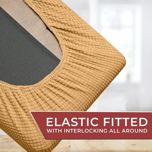 Hudson Comfort RV Dinette Cushion Covers - Microfiber Stretchable Fabric Designed to Fit Wide Variety of Seats - Camper Cushion Slipcovers - Includes 1 Backrest Cover & 1 Bench Cover (Gray) in Saudi Arabia