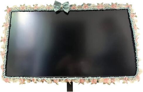 Cute Decorations Computer Monitor Dustproof Cover, Computer Monitor Cover Screen Protector for Home Office Decor 20"-29" in Saudi Arabia