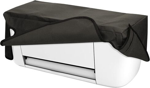 غطاء غبار kwmobile متوافق مع HP DeskJet 3750 / 3755 - حافظة الطابعة - غطاء واقي من القماش - رمادي داكن in Kuwait