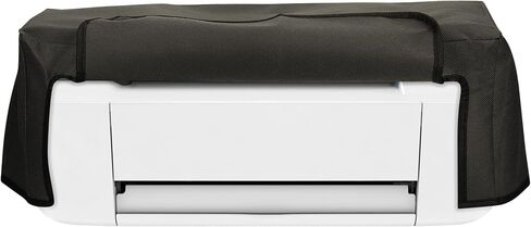 غطاء غبار kwmobile متوافق مع HP DeskJet 3750 / 3755 - حافظة الطابعة - غطاء واقي من القماش - رمادي داكن in Kuwait