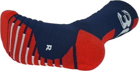 Fraobbg 4Pairs Men's Athletic Crew Socks Thick Protective Sport Cushion Elite Basketball Soccer Compression Towel Socks 7-12 in Kuwait