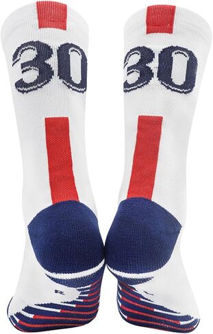 Fraobbg 4Pairs Men's Athletic Crew Socks Thick Protective Sport Cushion Elite Basketball Soccer Compression Towel Socks 7-12 in Kuwait