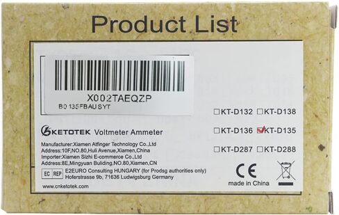 التيار المتناوب الفولتميتر مقياس التيار الكهربائي 80-260 فولت 100A KT-D135 شاشة الكريستال السائل الرقمية فولت أمبير متر Wattmeter مقياس الطاقة مع محول الحالي CT in Kuwait