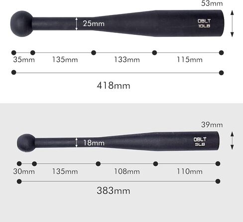 Indian Clubs - Steel Club for Workout Training, Weighted Club Exercise, 5LB 10LB 15LB Indian Club for Fitness in Saudi Arabia