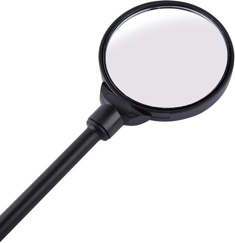 2 PCS Bike Mirror, Adjustable Rotatable Rear View Convex Mirror Bicycle Mirrors Handlebars for Mtb, Outdoors, Cycling in Saudi Arabia