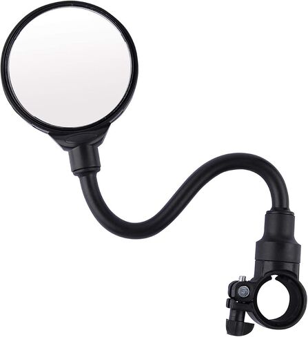 2 PCS Bike Mirror, Adjustable Rotatable Rear View Convex Mirror Bicycle Mirrors Handlebars for Mtb, Outdoors, Cycling in Saudi Arabia