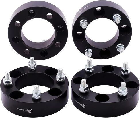 VLAOSCHI Black Forged 4x110 to 4x137 ATV Wheel Adapters 1 Inch with 10x1.25 Studs Compatible with Honda Suzuki-Yamaha-Kawasaki 4 Lug for Foreman Rincon Rancher Kodiak Grizzly King Quad - Pack of 4 in Kuwait