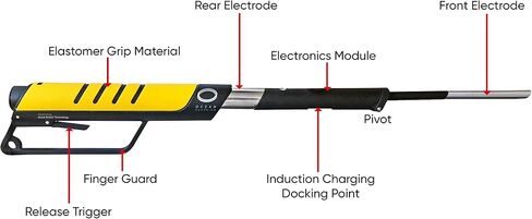 Ocean Guardian eSPEAR (Electric Yellow) | Handheld Electrical Shark Deterrent | for Diving, Spearfishing and Snorkeling in Saudi Arabia