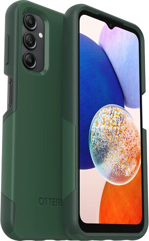OtterBox Samsung Galaxy A14 5G Commuter Series Lite Case - BLACK , slim & tough, pocket-friendly, with open access to ports and speakers (no port covers), in Saudi Arabia
