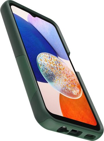 OtterBox Samsung Galaxy A14 5G Commuter Series Lite Case - BLACK , slim & tough, pocket-friendly, with open access to ports and speakers (no port covers), in Saudi Arabia