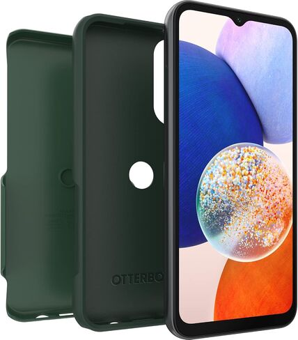 OtterBox Samsung Galaxy A14 5G Commuter Series Lite Case - BLACK , slim & tough, pocket-friendly, with open access to ports and speakers (no port covers), in Saudi Arabia