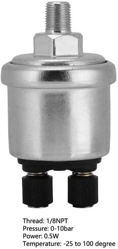 1/8 بوصة NPT مولد مستشعر ضغط الزيت العالمي 0 إلى 10 بار مفتاح ضغط زيت المحرك البديل in Kuwait