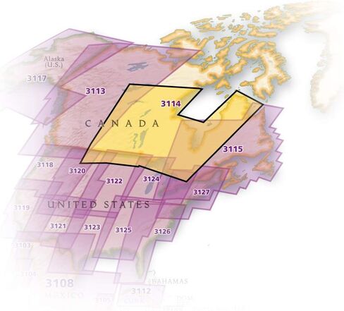 Canada Central Map (National Geographic Adventure Map, 3114) in Saudi Arabia