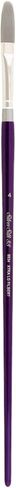 Silver Brush Limited 8803-4 Silver Silk 88 Silver Synthetic Filbert Brush for Oil Paintings, Size 4, Long Handle in Saudi Arabia