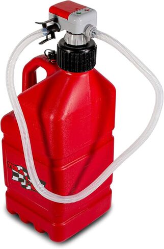TERA PUMP XL Electric Gas Transfer Pump (4 x AA) 5 Gallon Motor Sport Jug/Can With Auto Stop Tech Pump, 2.3 GPM (8.9 LPM) Without Spilling in Saudi Arabia