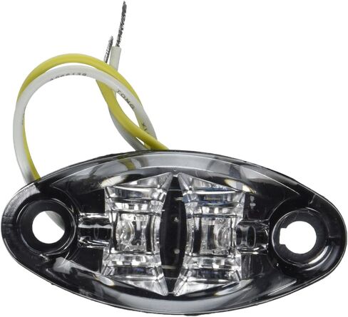 Diamond Group 52503 Clear/Amber 2 Diode 2 Wire LED Marker Light in Kuwait