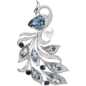 Flower Animal Rhinestone Brooches Pin for Women Girls Rhinestone Lapel Pin Wedding Accessories Brooch Pin Jewelry Gift for Wife Mom in Kuwait