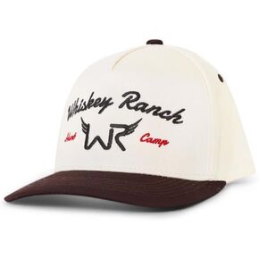 WHISKEY BENT HAT CO. Whiskey Ranch Duck Camp 5-Panel Adjustable Snapback Hat