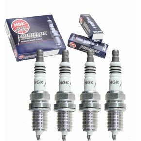 4 pc NGK Iridium IX Spark Plugs compatible with Honda Accord 2.2L 2.3L L4 1990-2002
