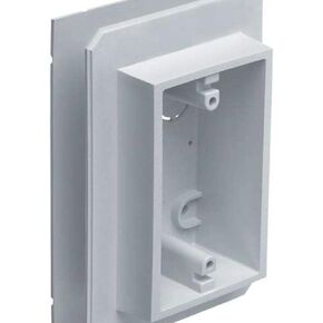 Arlington FS8171 Weatherproof Flanged Outlet Switch Box for Dutch Lap Siding, White, 1-Pack in Kuwait