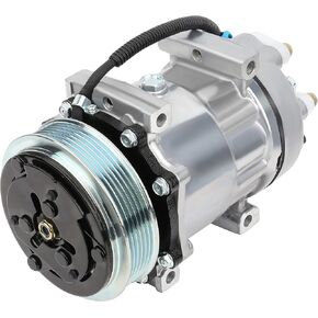 ECCPP A/C Compressor with Clutch 2004-2010 for International 4400 9.3L 2002-2006 for International 4200 6.0L